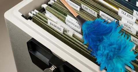 Time for a Financial Cleanup: Organizing Your Financial Records cover image